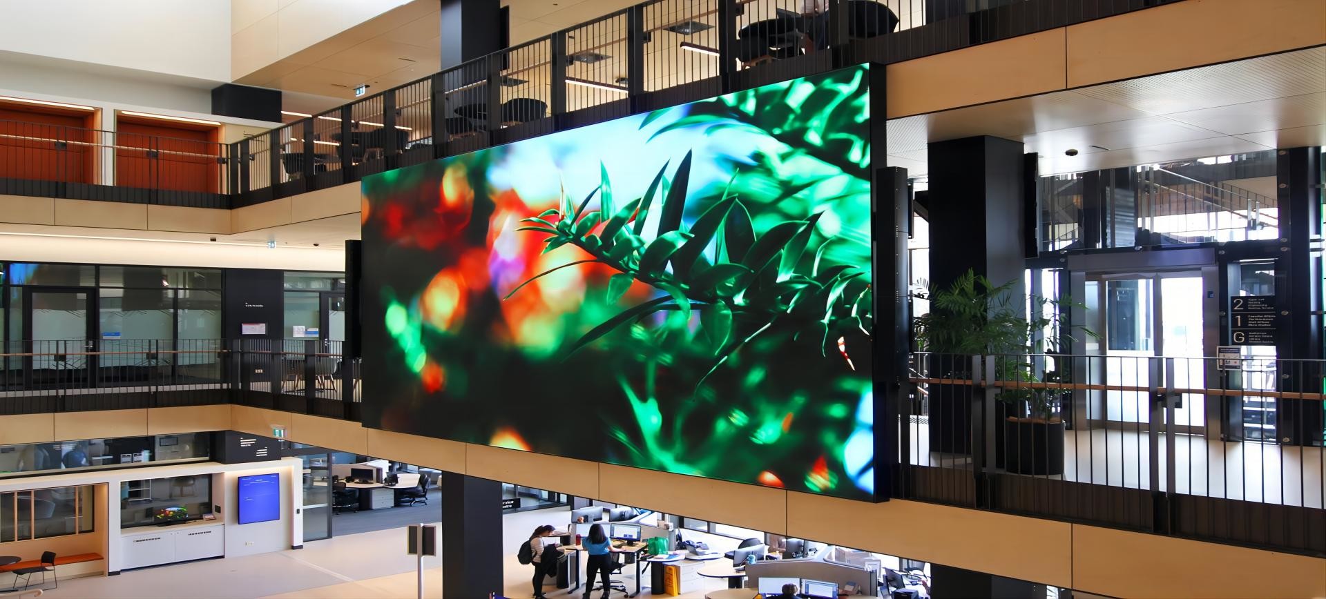 kualitas Layar Led Dalam Ruangan pabrik