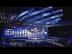 Modul Lembut Silinder melengkung ultra tipis Fleksibel Led layar Tampilan layar Untuk penggunaan kolom silinder