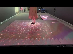Layar Tampilan Led Ubin Lantai Video 3D Layar Lantai Dansa Led Interaktif Cerdas