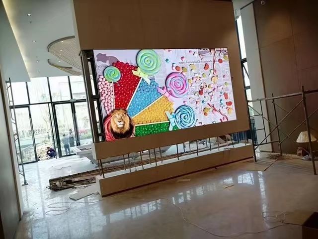 Mini LED Display Screen 16:9 Rasio Emas P1.8 Indoor Fixed Led Screen ...